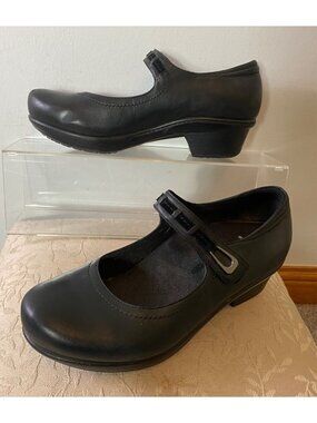 Abeo Candace Womens Black Slip-Resistant Mary Jane Shoes Size 9.5
